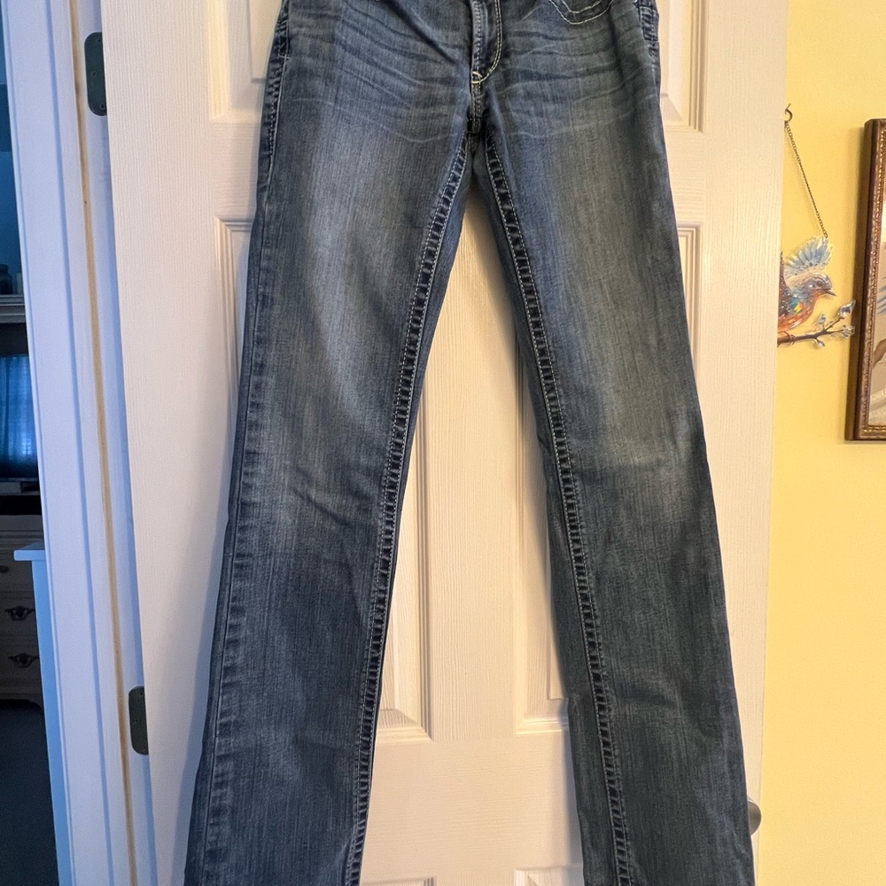 Ariat Women's Straight Leg Blue Jeans